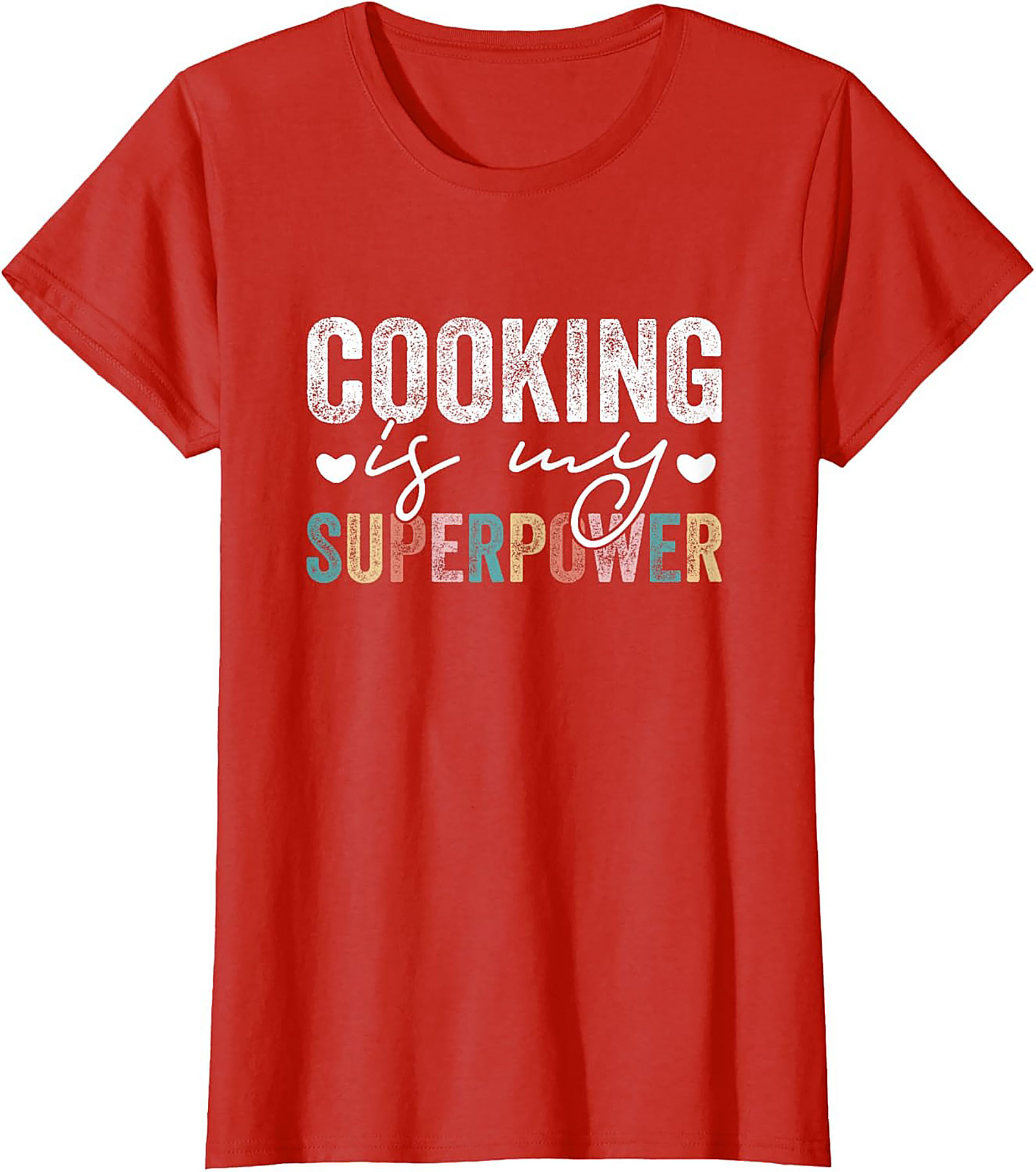 Cooking Is My Superpower T-shirt Funny Chef Graphic Tee