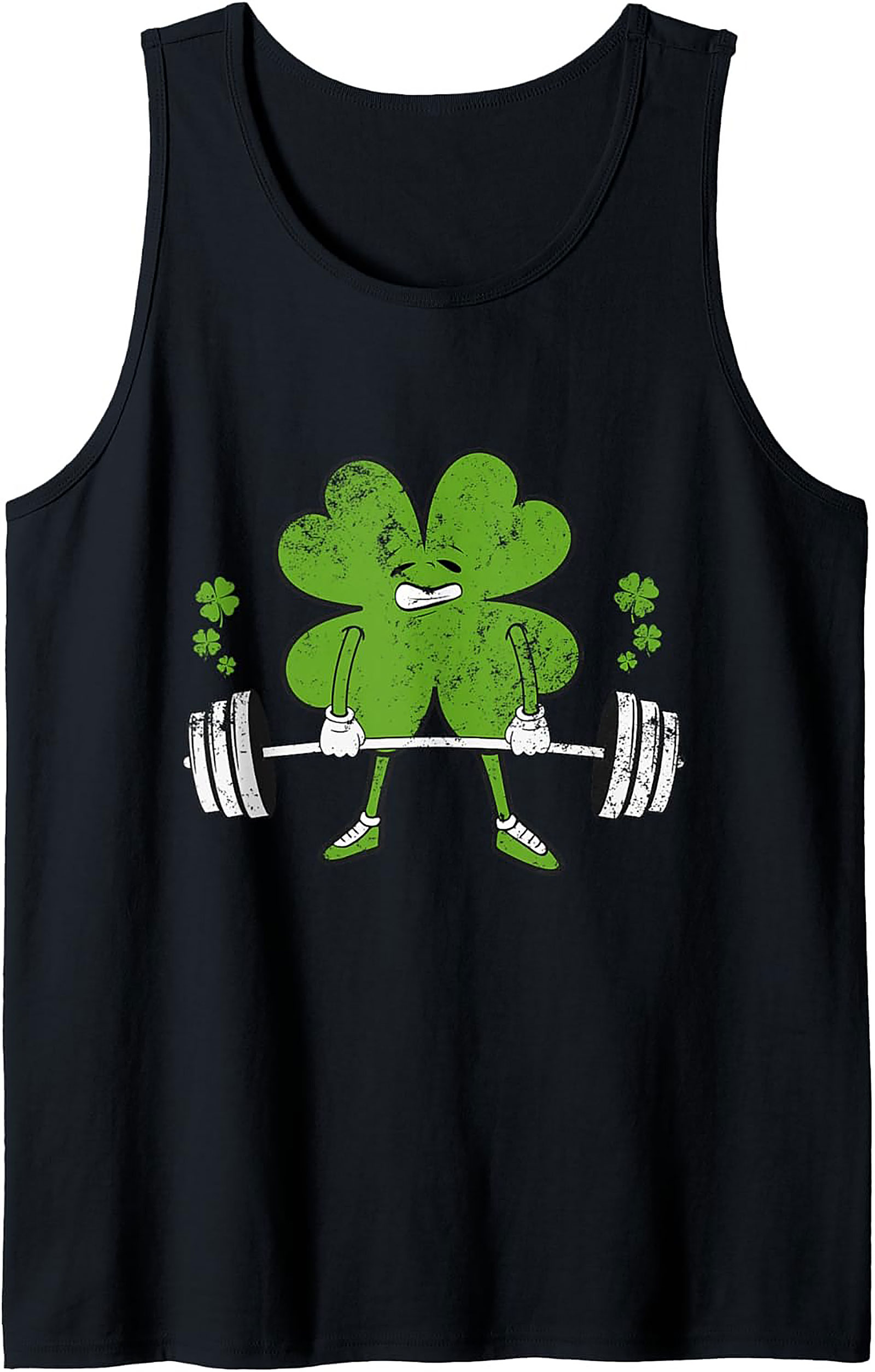 Shamrock Gym Tank Top | Funny St. Patrick's Day Workout Tee