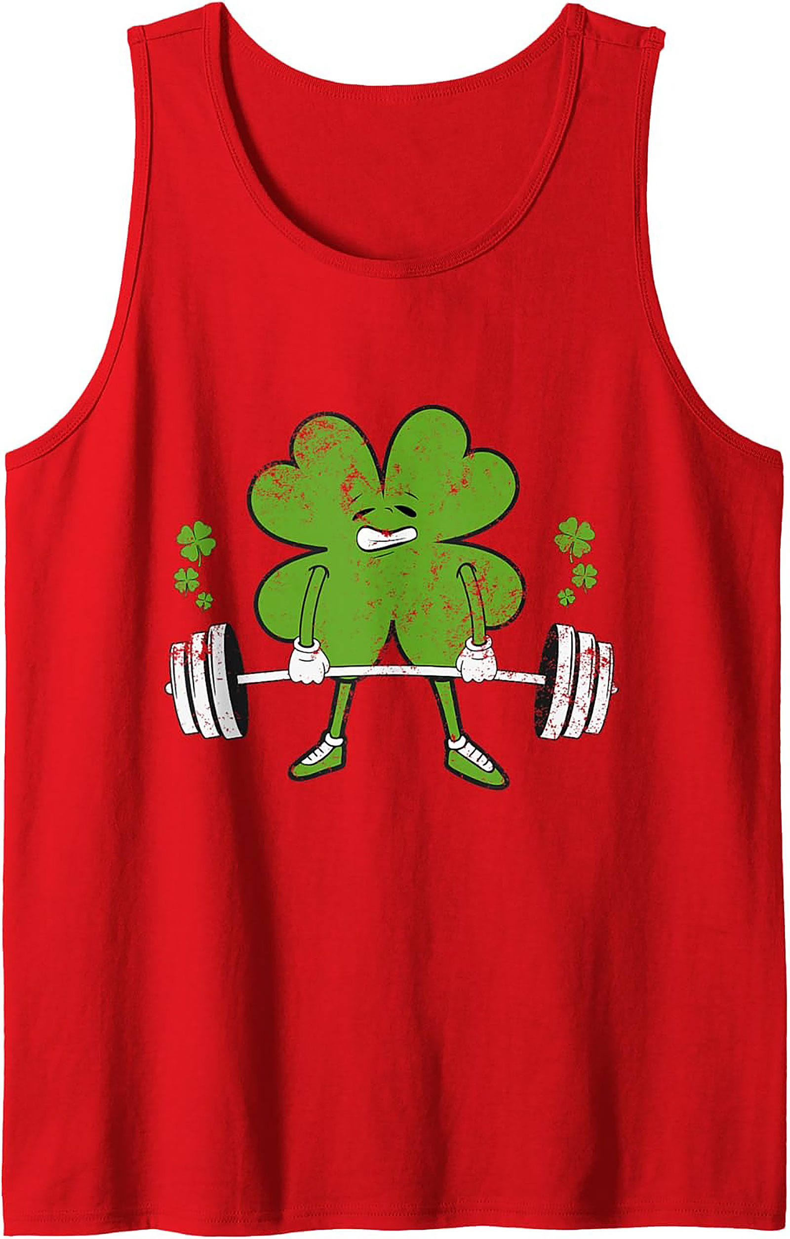Shamrock Gym Tank Top | Funny St. Patrick's Day Workout Tee