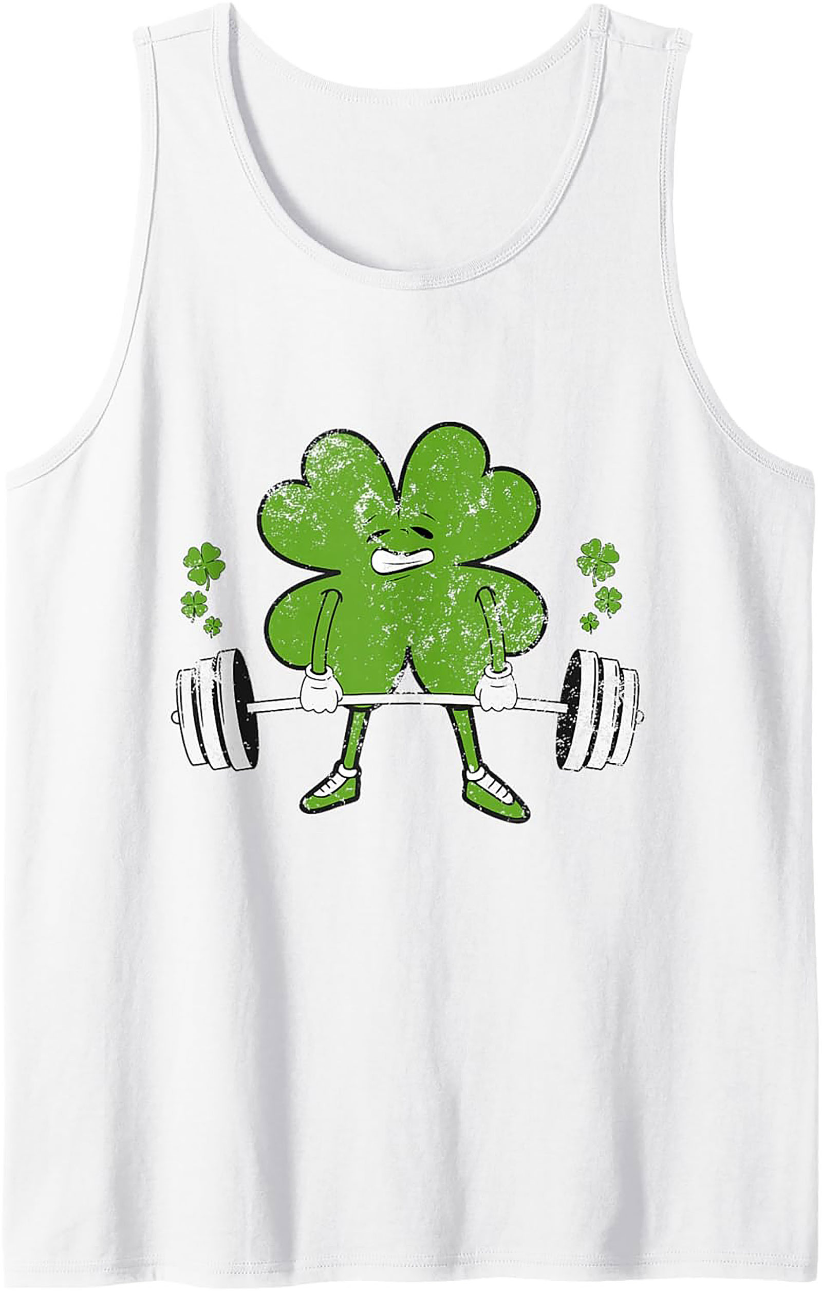 Shamrock Gym Tank Top | Funny St. Patrick's Day Workout Tee