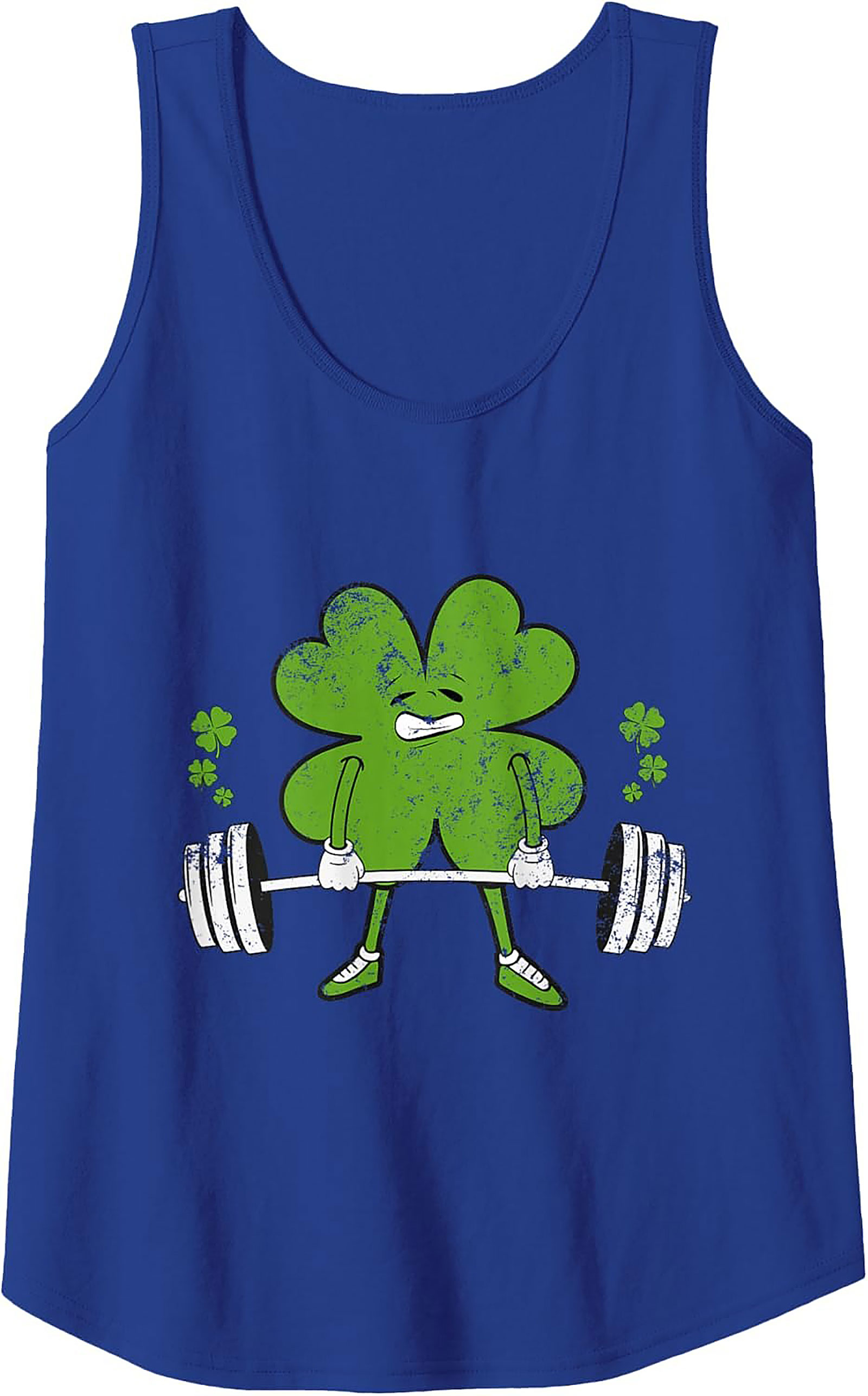 Shamrock Gym Tank Top | Funny St. Patrick's Day Workout Tee