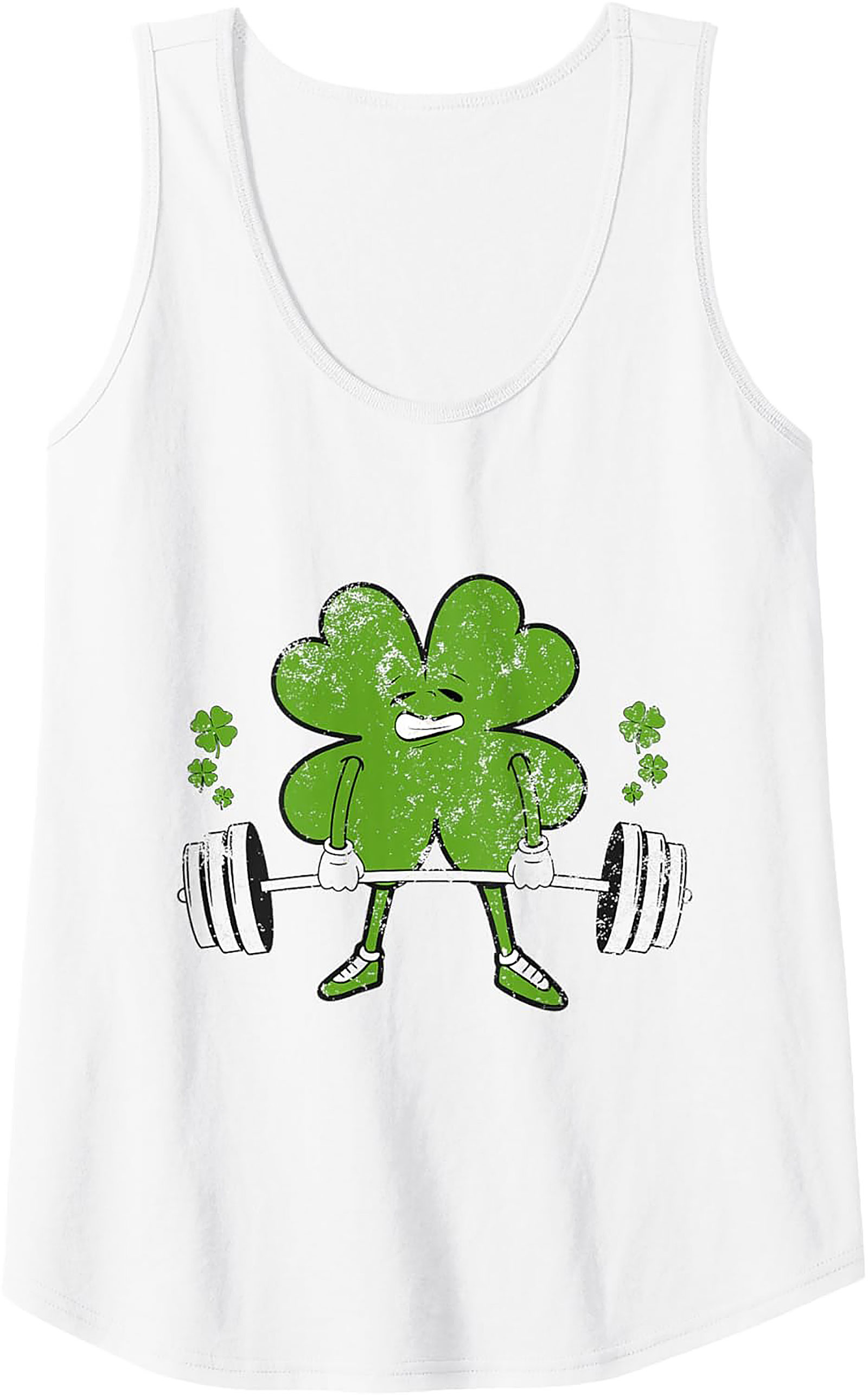 Shamrock Gym Tank Top | Funny St. Patrick's Day Workout Tee