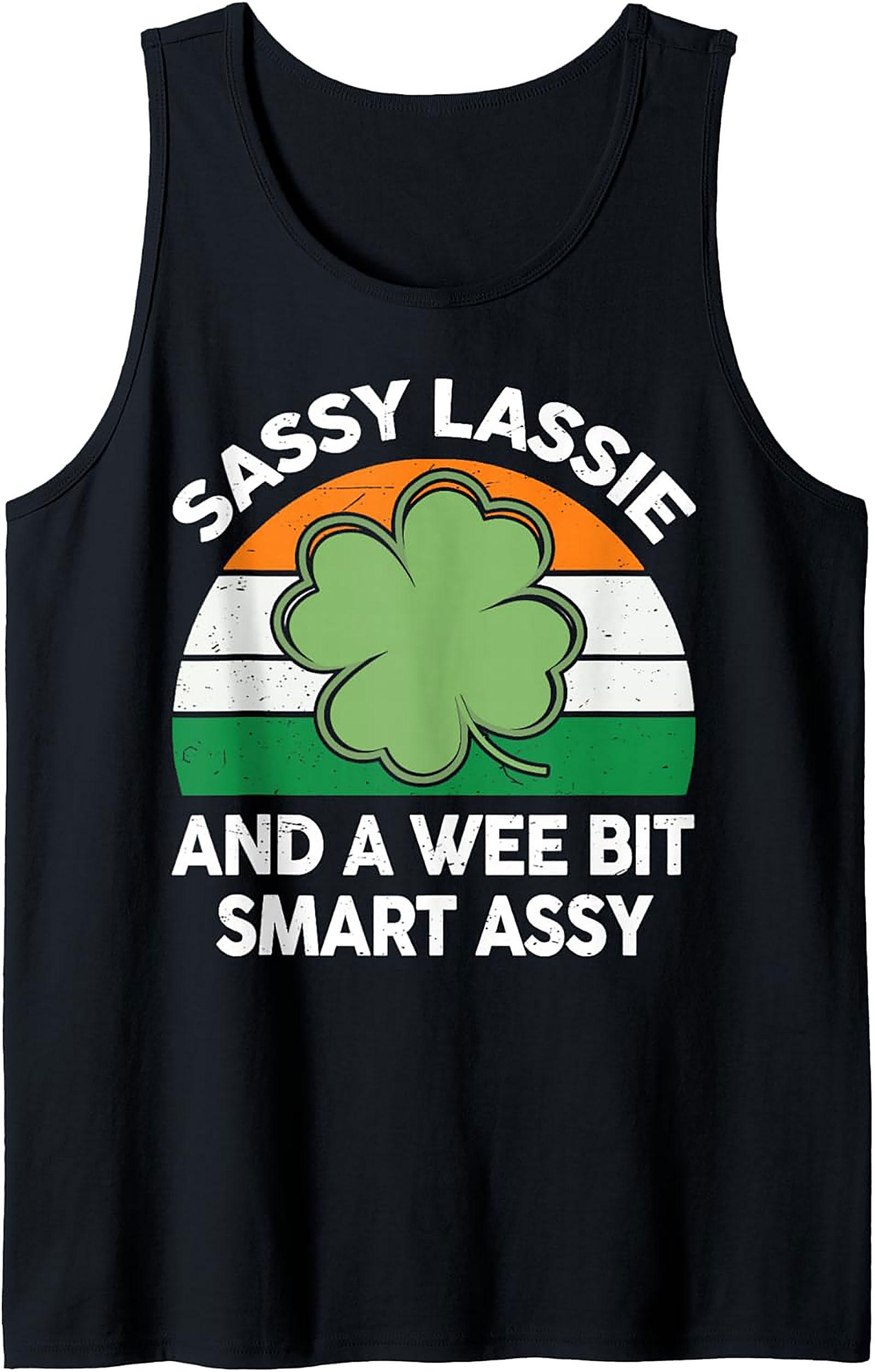 Sassy Lassie St. Patrick's Day Tank Top | Funny Irish Tank