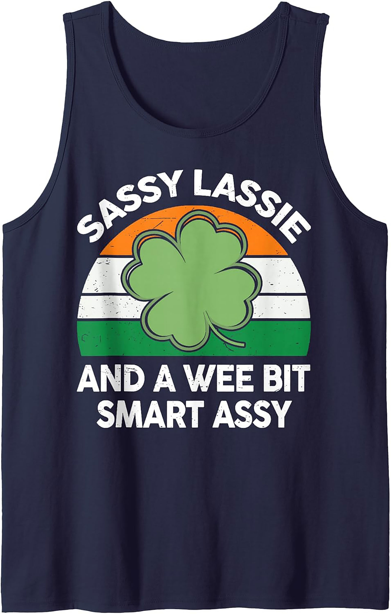 Sassy Lassie St. Patrick's Day Tank Top | Funny Irish Tank