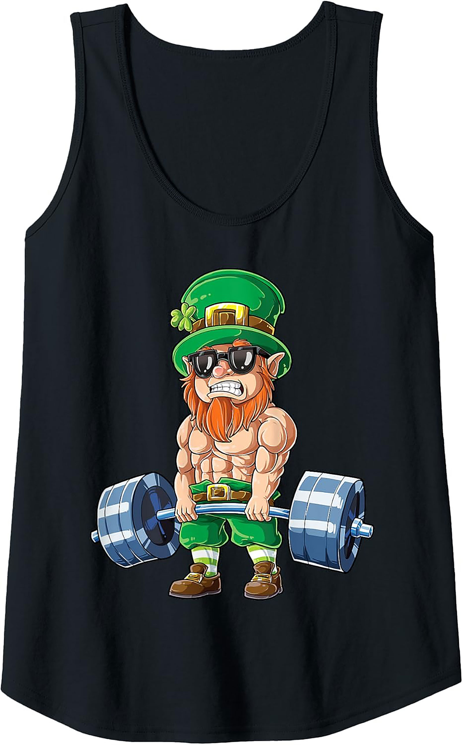 Buff Leprechaun Gym Tank Top | St. Patrick's Day Fitness