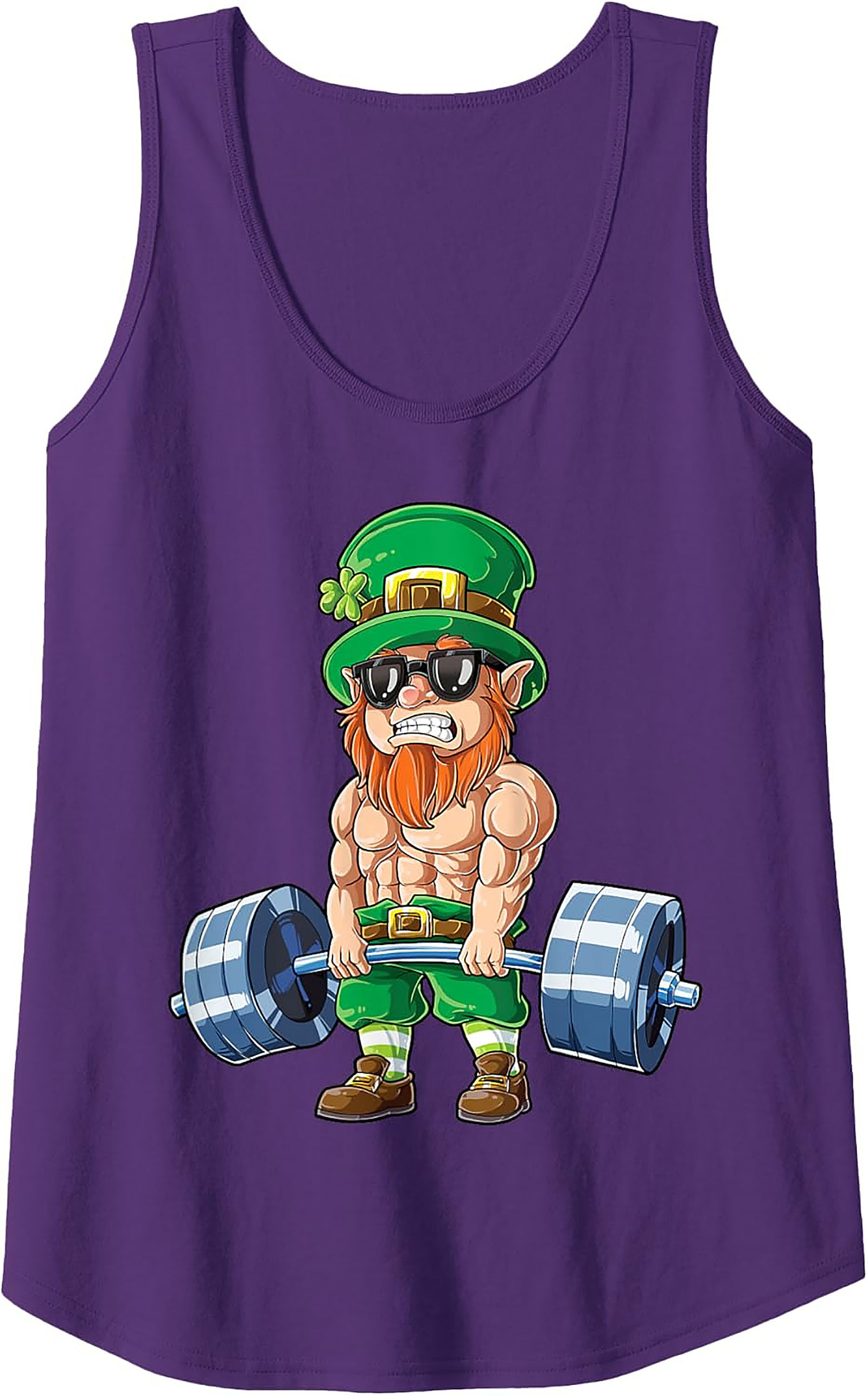 Buff Leprechaun Gym Tank Top | St. Patrick's Day Fitness