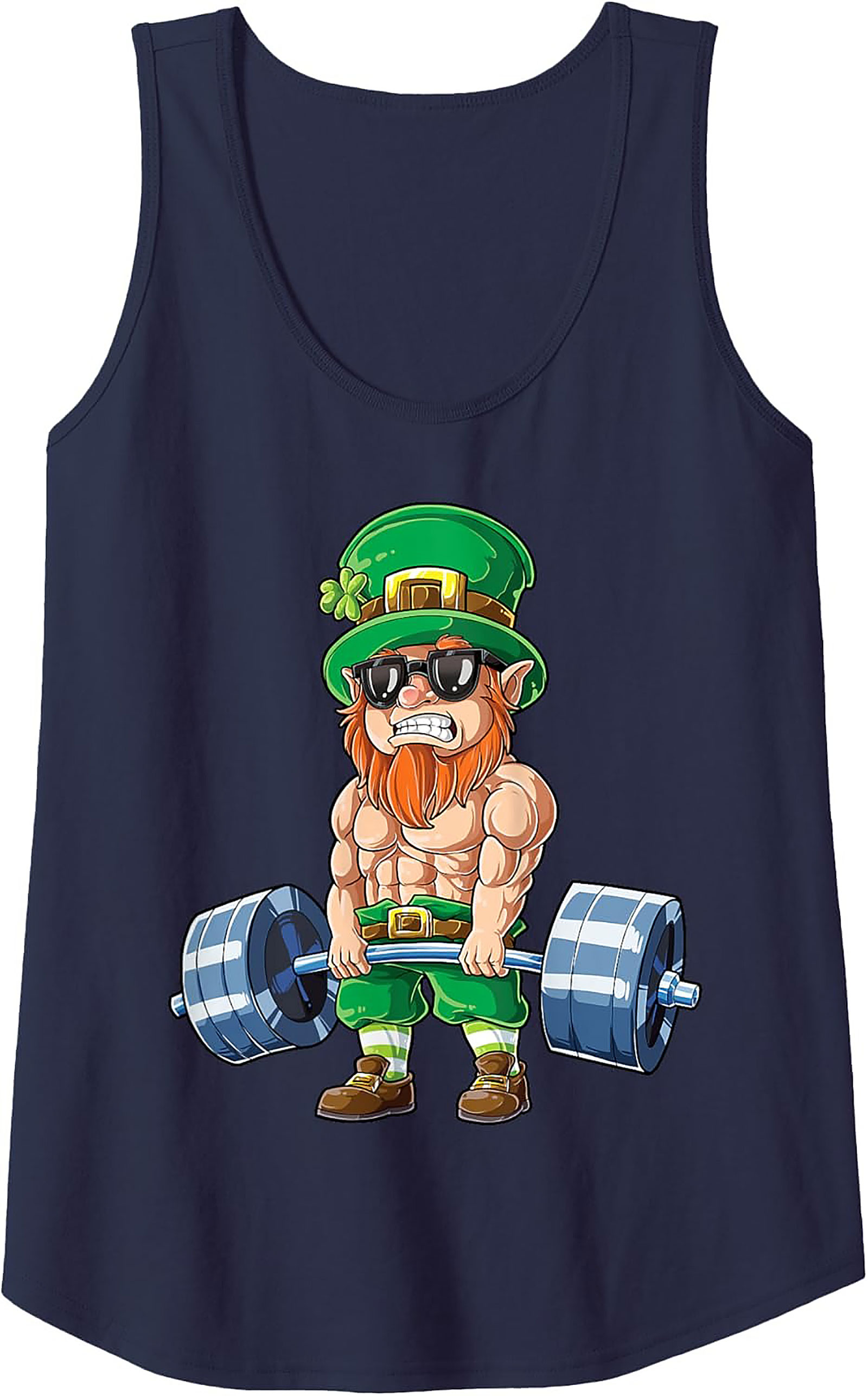 Buff Leprechaun Gym Tank Top | St. Patrick's Day Fitness