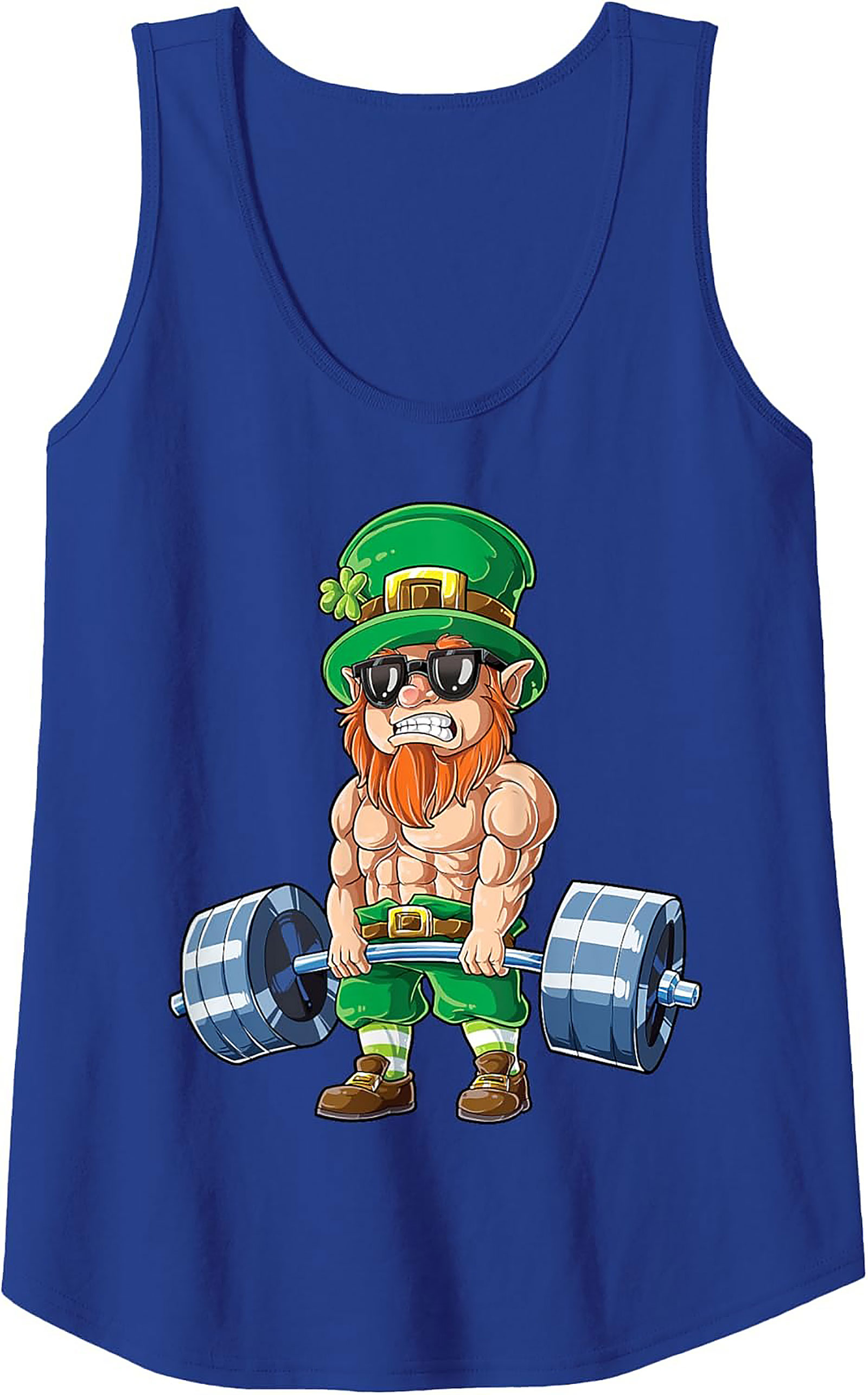 Buff Leprechaun Gym Tank Top | St. Patrick's Day Fitness