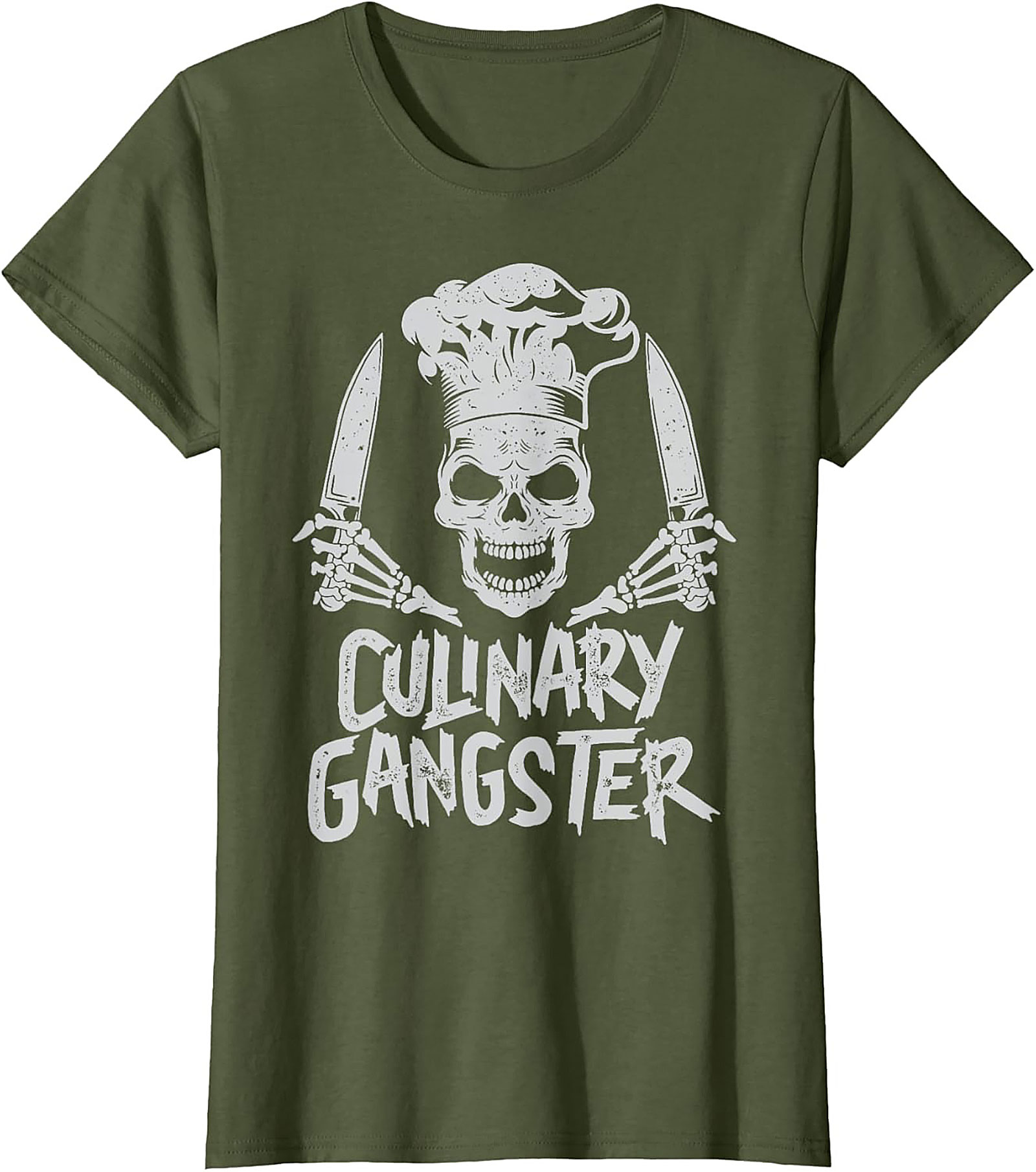 Culinary Gangster T-shirt Funny Chef Graphic Tee