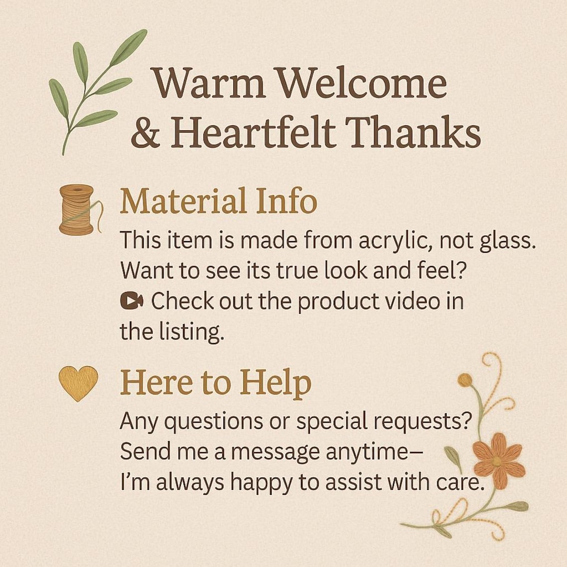 Handmade Acrylic Wisteria Suncatcher – Holographic Floral Window Decor