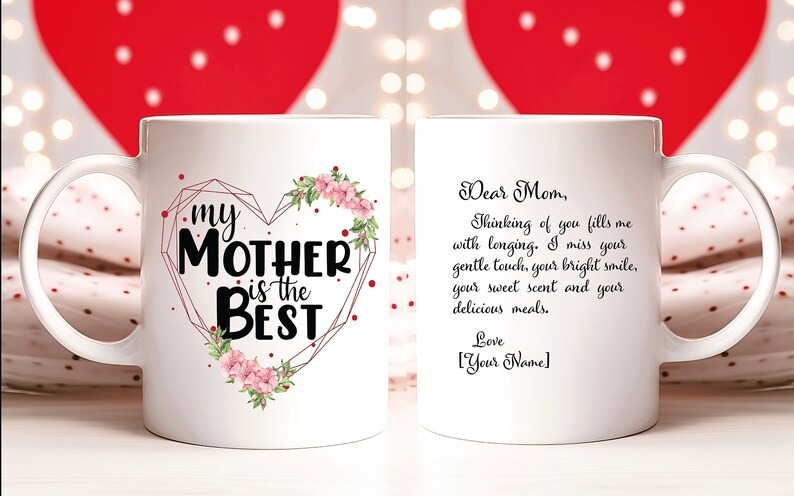 First Mother’s Day Gift from Baby, Personalized Mom Mug, Custom Name Coffee Mug, First Time Mom Gift