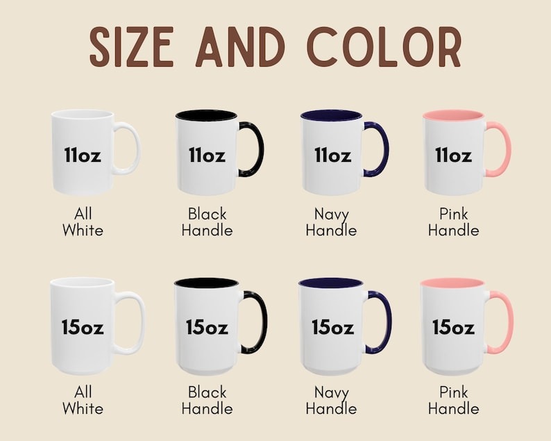 First Mother's Day Mug – Personalized Gift for New Mom from Baby, Custom Mother's Day Coffee Mug