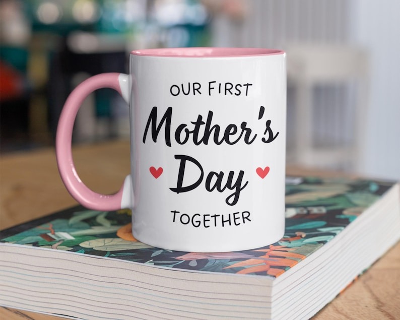 First Mother's Day Mug – Personalized Gift for New Mom from Baby, Custom Mother's Day Coffee Mug