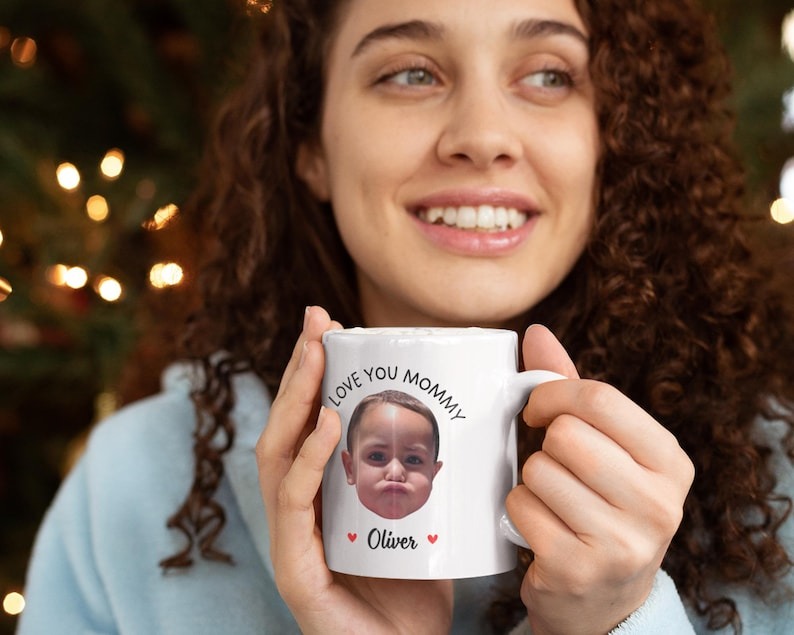 First Mother's Day Mug – Personalized Gift for New Mom from Baby, Custom Mother's Day Coffee Mug