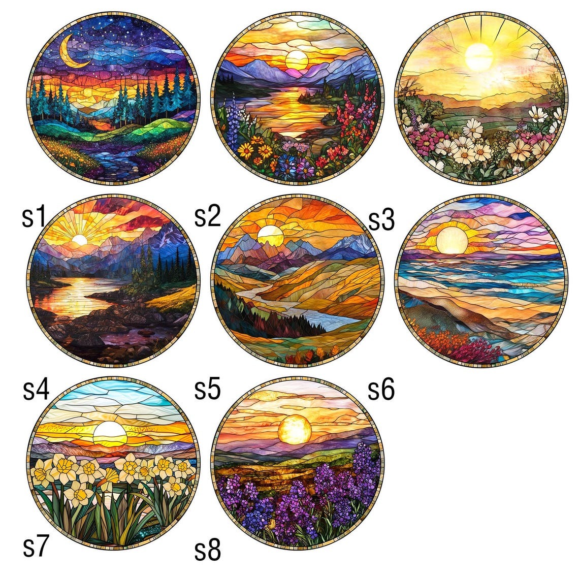 Memorial Stained Glass Suncatcher Sympathy Gift, Loss Of Mom Family Ornament, Dad Remembrance Keepsake, In Loving Memory