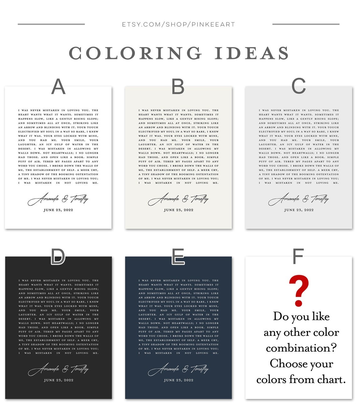 Custom Poem Canvas Art for Mom, Personalized Mother's Day Gift