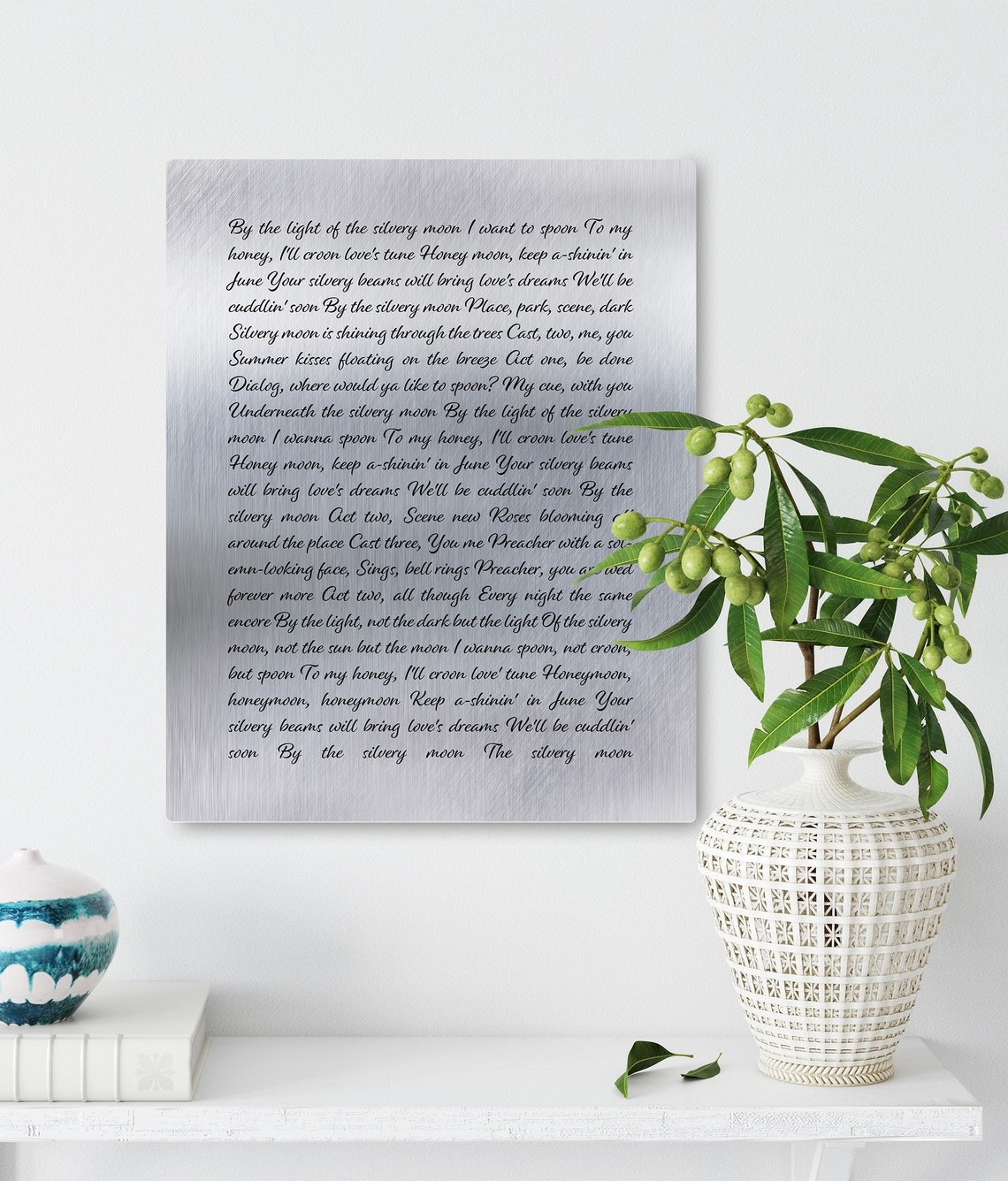 Custom Poem Canvas Art for Mom, Personalized Mother's Day Gift