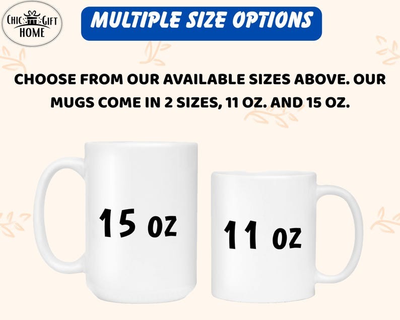 Floral Mama Mug – Personalized Mom Coffee Mug, Mother's Day Gift for Mom, Birthday Gift