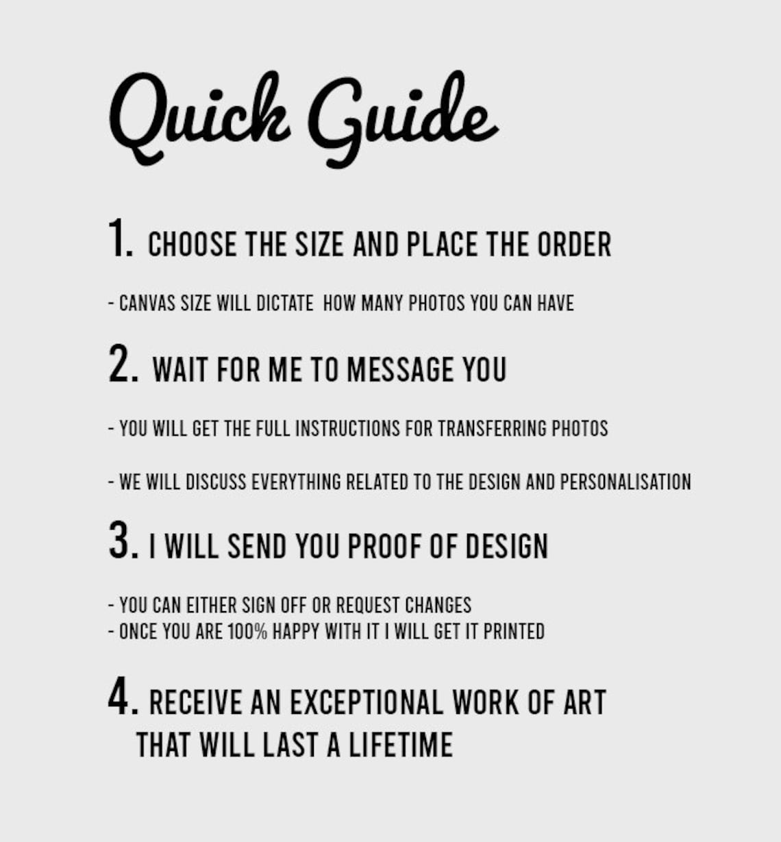 Personalized Heart Photo Collage Canvas Print - Mother's Day Gift