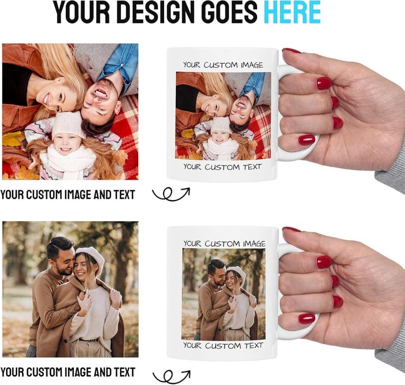 Personalized Family Mug, First Mother's Day Gift