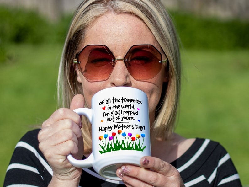 Mother's Day Gift from Daughter, Funny Mom Mug, Gift from Son or Daughter, Best Mom Present, Mom Coffee Mug