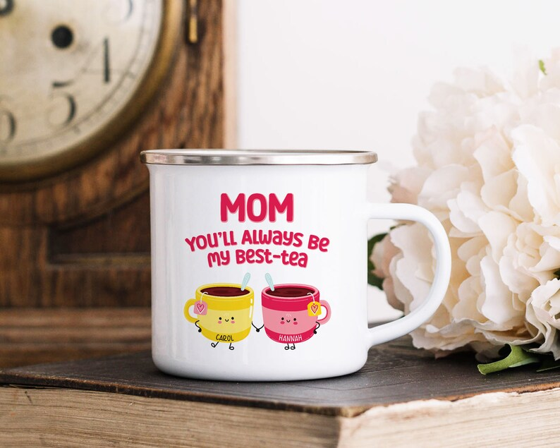 Funny Mother's Day Mug: Best-Tea Pun Gift for Mom
