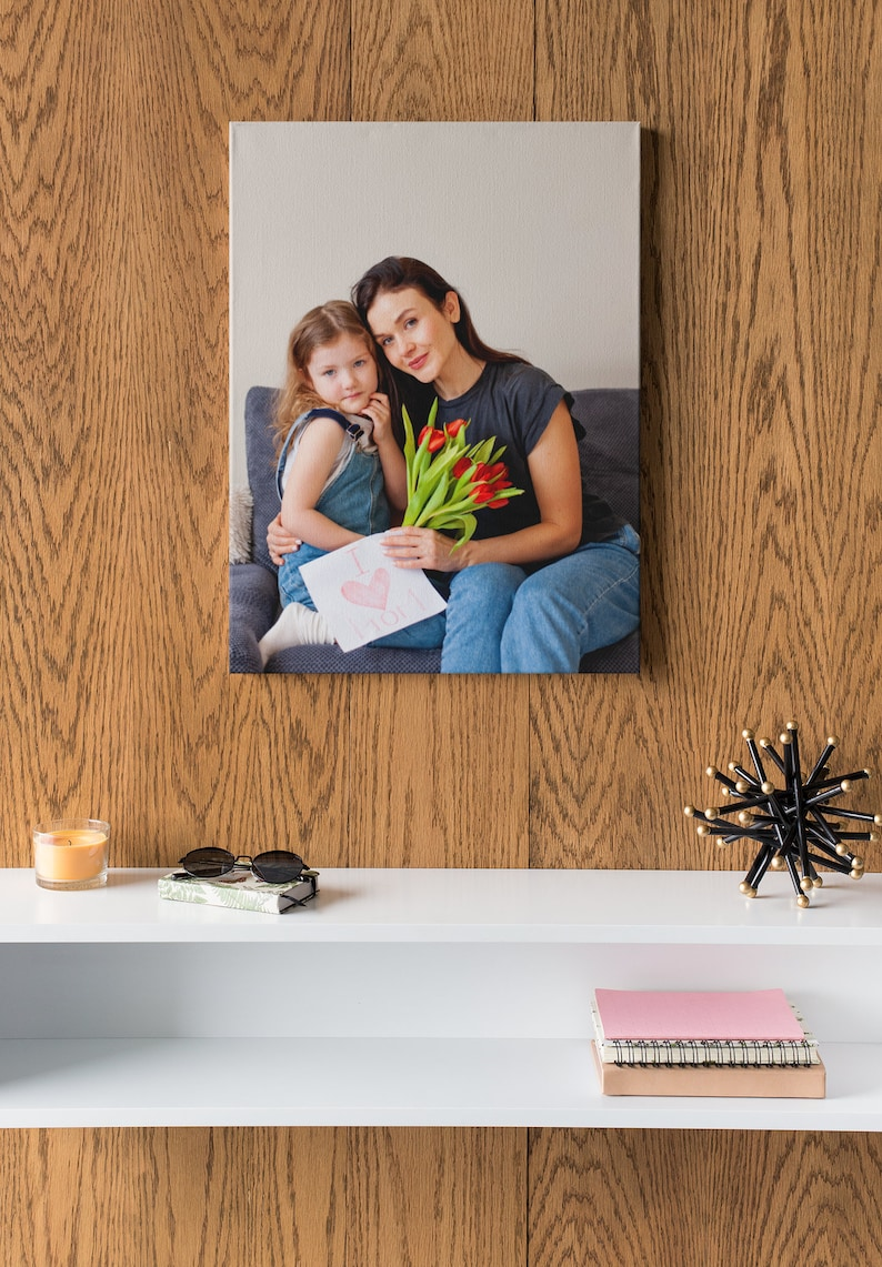 All Sizes Canvas Prints - Photo Canvas, Personalized Canvas Print Mothers Day Gift, Gift for Mom