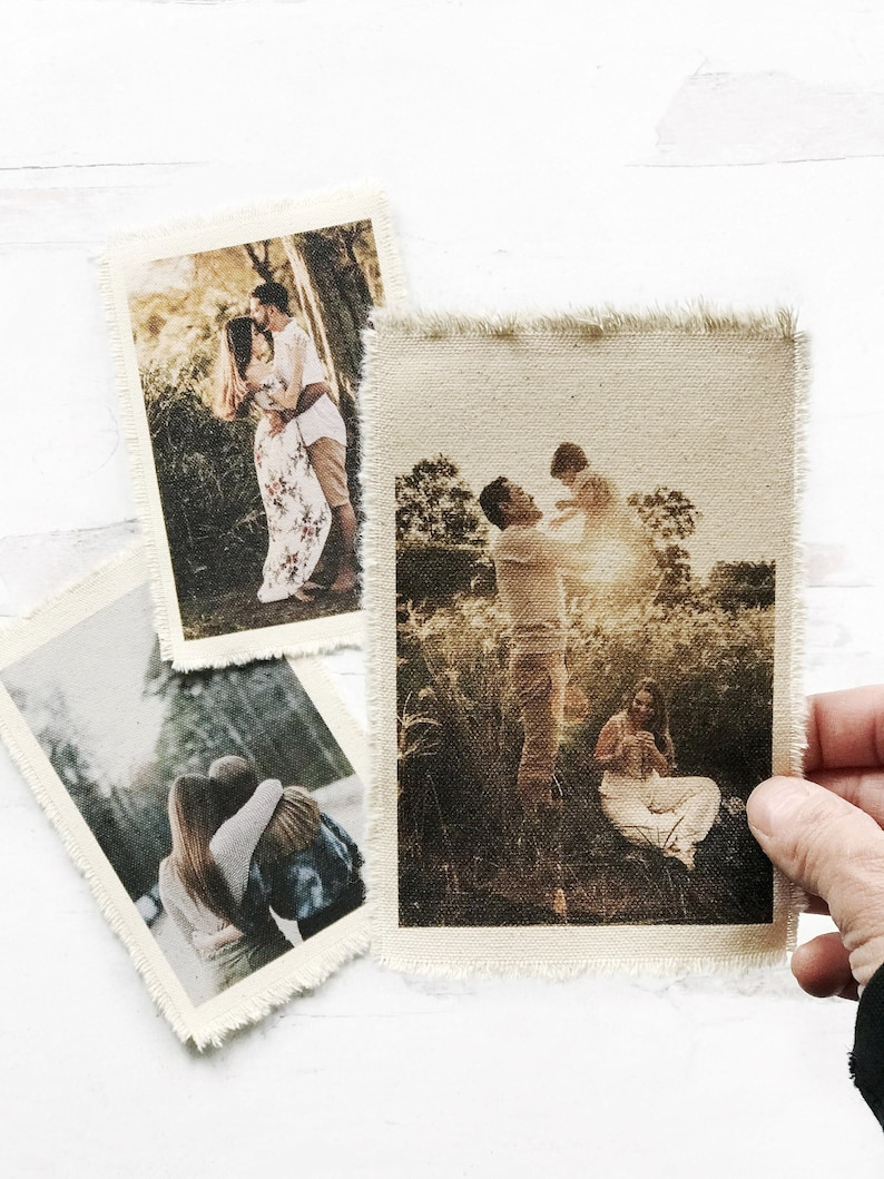 Personalized Gift For Mom, Custom Portrait Mini Photo Tapestry, Canvas Photo Prints, Personalized Wall Art, Customized Quote Gift