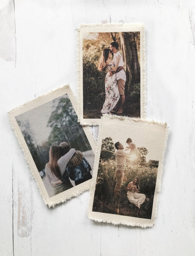 Personalized Gift For Mom, Custom Portrait Mini Photo Tapestry, Canvas Photo Prints, Personalized Wall Art, Customized Quote Gift