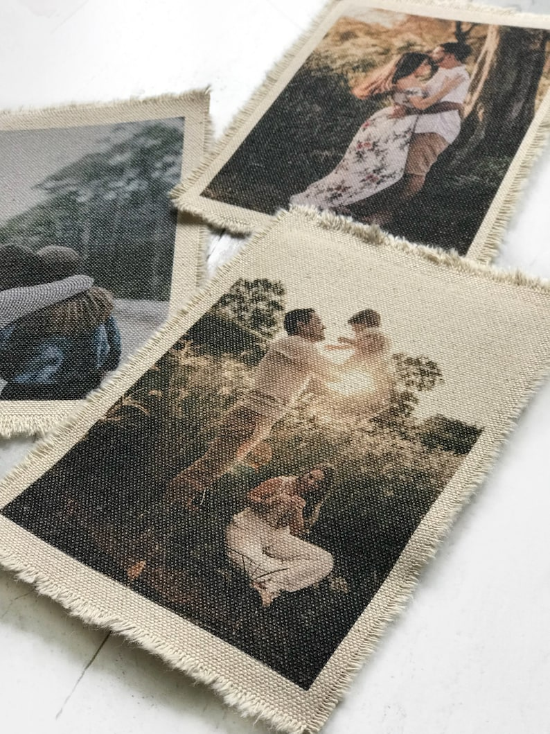 Personalized Gift For Mom, Custom Portrait Mini Photo Tapestry, Canvas Photo Prints, Personalized Wall Art, Customized Quote Gift