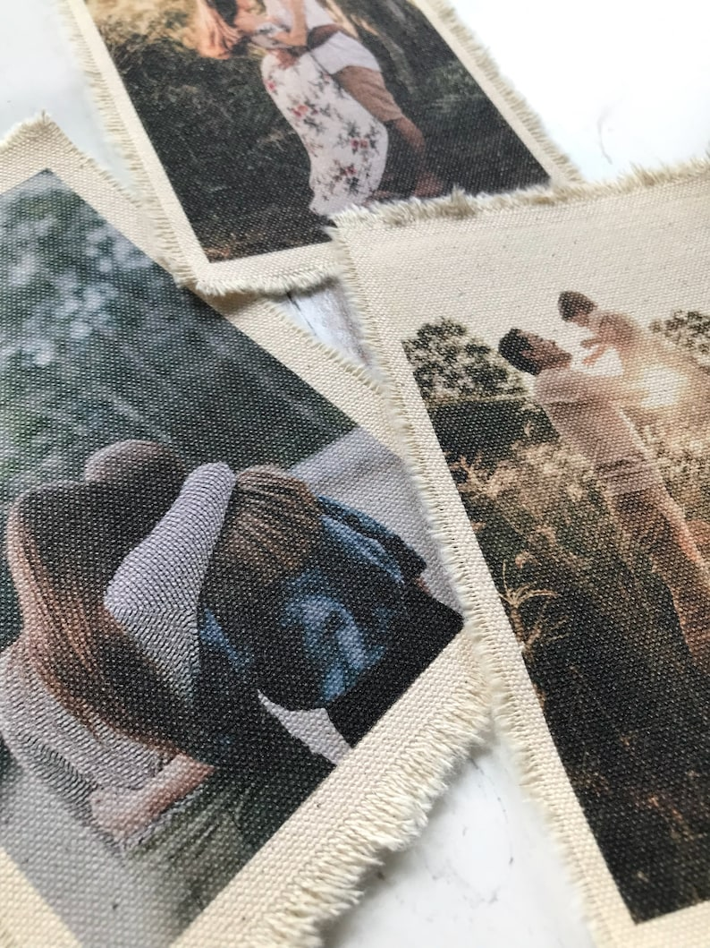 Personalized Gift For Mom, Custom Portrait Mini Photo Tapestry, Canvas Photo Prints, Personalized Wall Art, Customized Quote Gift