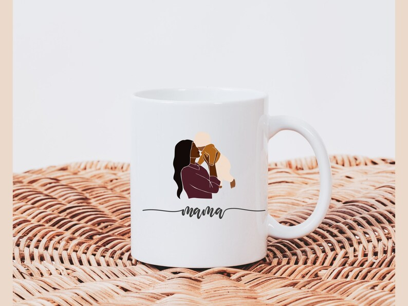 Personalized Our First Mother’s Day Mug – First Mother’s Day Gift from Baby – New Mom Coffee Cup – Welcome Baby Keepsake for Daughter