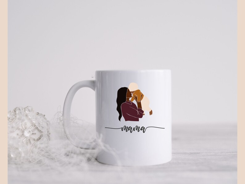 Personalized Our First Mother’s Day Mug – First Mother’s Day Gift from Baby – New Mom Coffee Cup – Welcome Baby Keepsake for Daughter