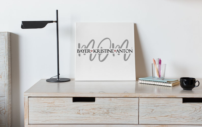 Mother's Day Canvas Sign, Definition of Mom, Personalized Canvas for Mom, Custom Gift for Mom, Custom Mom Gift, Mother's Day Gift