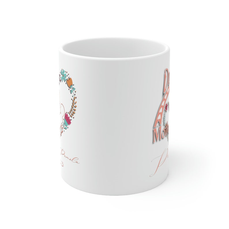 Personalized Our First Mother’s Day Mug – Custom Name Coffee Cup – First Time Mom Gift – 11oz Ceramic New Mom Keepsake