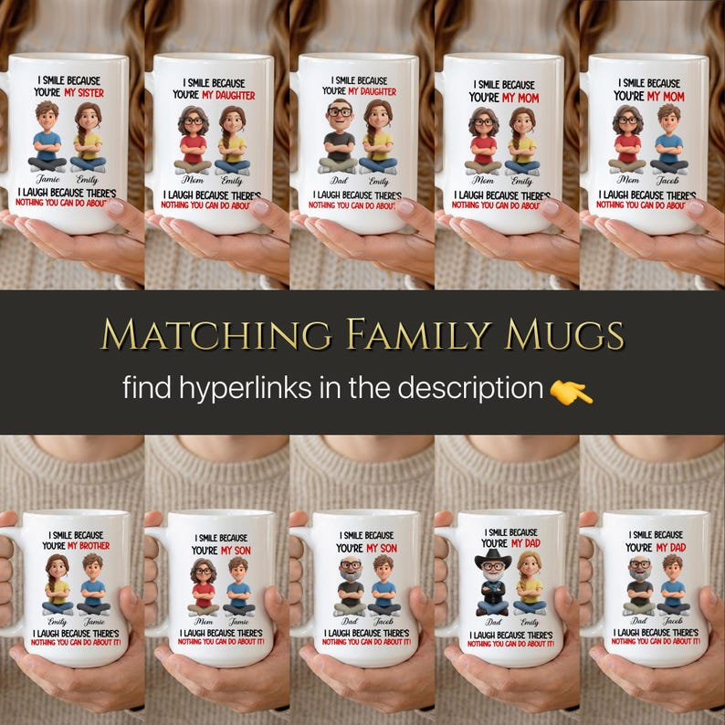 Funny “I Smile Because You’re My Mom” Mug – Perfect Gift from Son for Mother’s Day