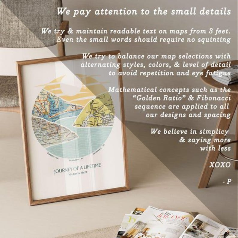 Personalized Map Art! Custom Gift for Mom or Dad. Decor customized print housewarming christmas birthday wife journey circle last