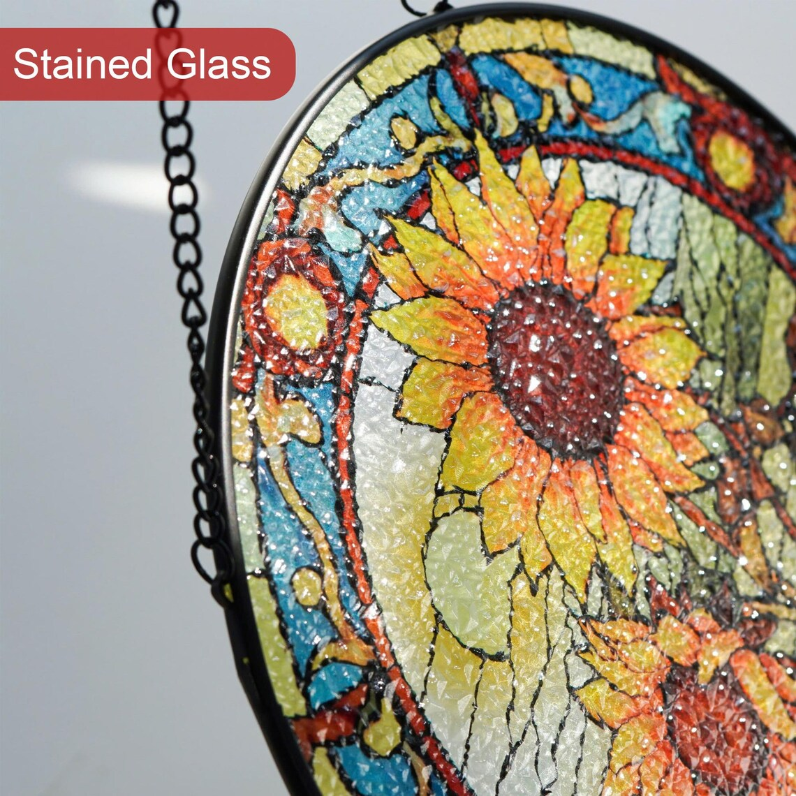 Personalized Bee Family Stained Glass Suncatcher: Nana’s Hive Stained Glass, Custom Kids Name, Mother's Day Gift