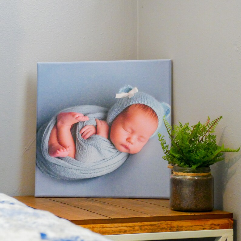 Custom Canvas Prints with Your Photos | Personalized Mother's Day Gift Idea | High-Quality Wall Art Decor