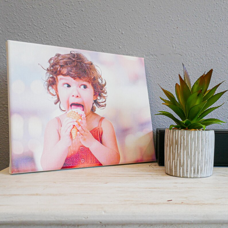 Custom Canvas Prints with Your Photos | Personalized Mother's Day Gift Idea | High-Quality Wall Art Decor
