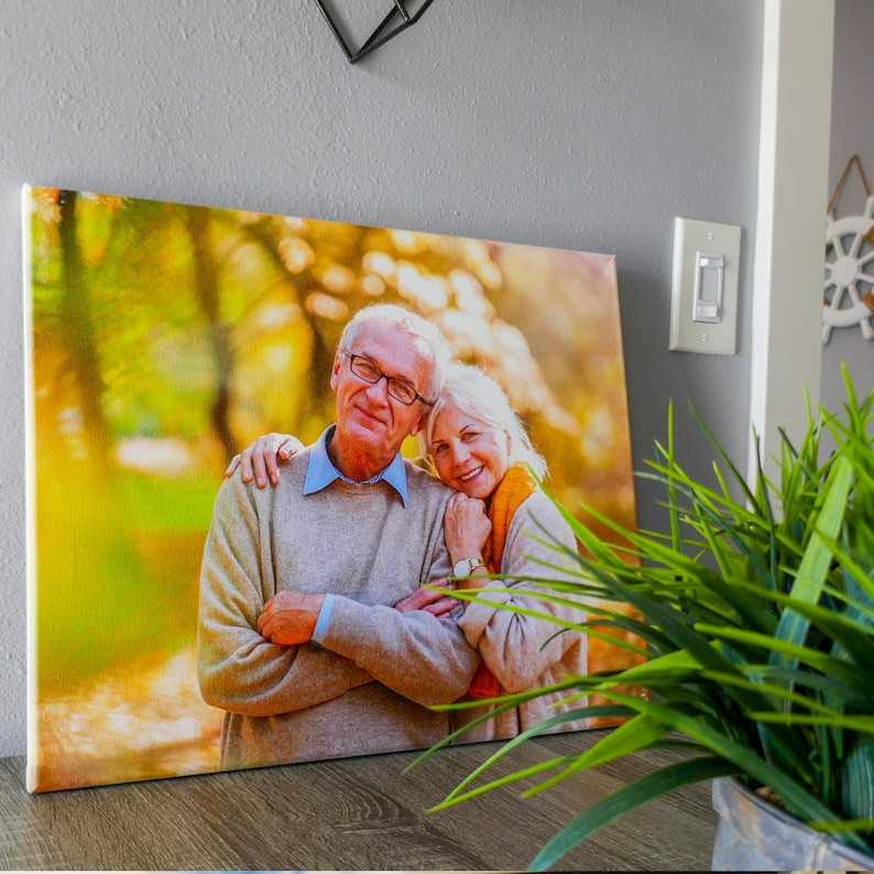 Custom Canvas Prints with Your Photos | Personalized Mother's Day Gift Idea | High-Quality Wall Art Decor