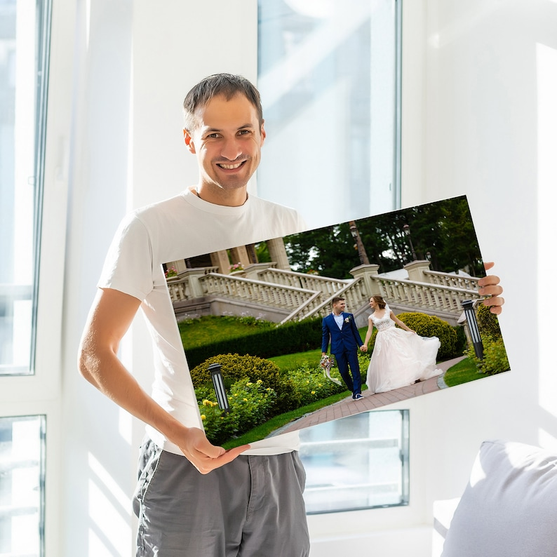 Custom Canvas Prints with Your Photos | Personalized Mother's Day Gift Idea | High-Quality Wall Art Decor