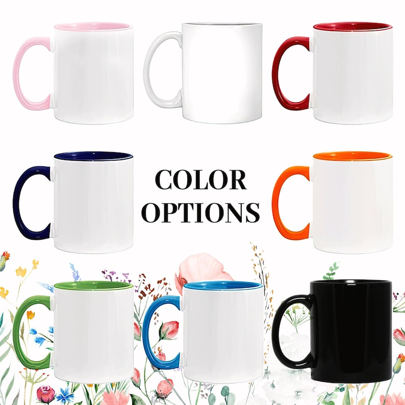 Personalized First Mothers Day Mug, Baby Giraffe Mommy And Me, Gift For New Mom