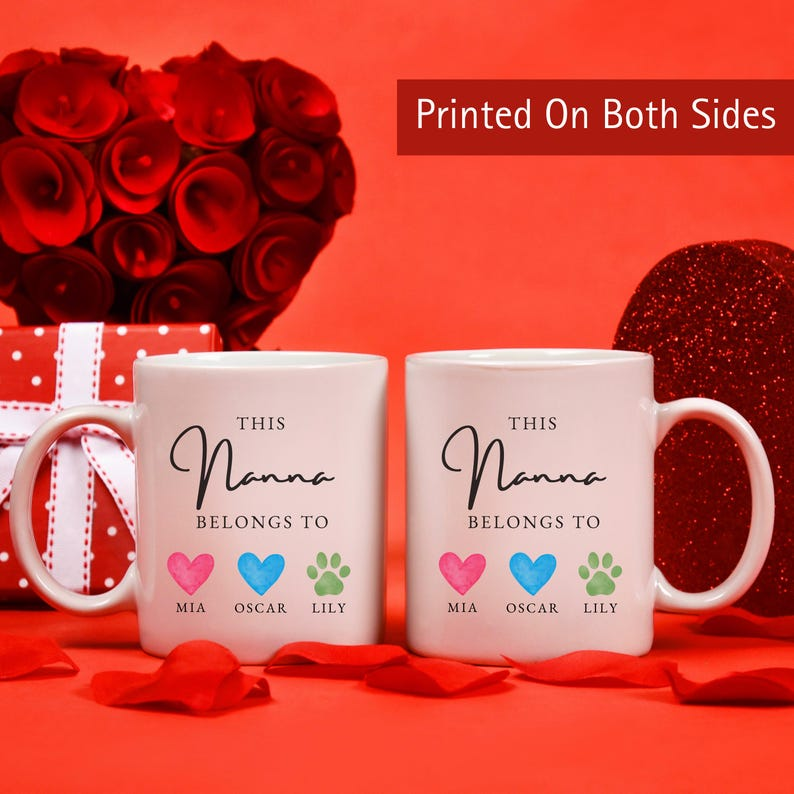 Personalized Mug for Mom – Perfect Mother’s Day, Birthday Gift for Dog & Cat Moms
