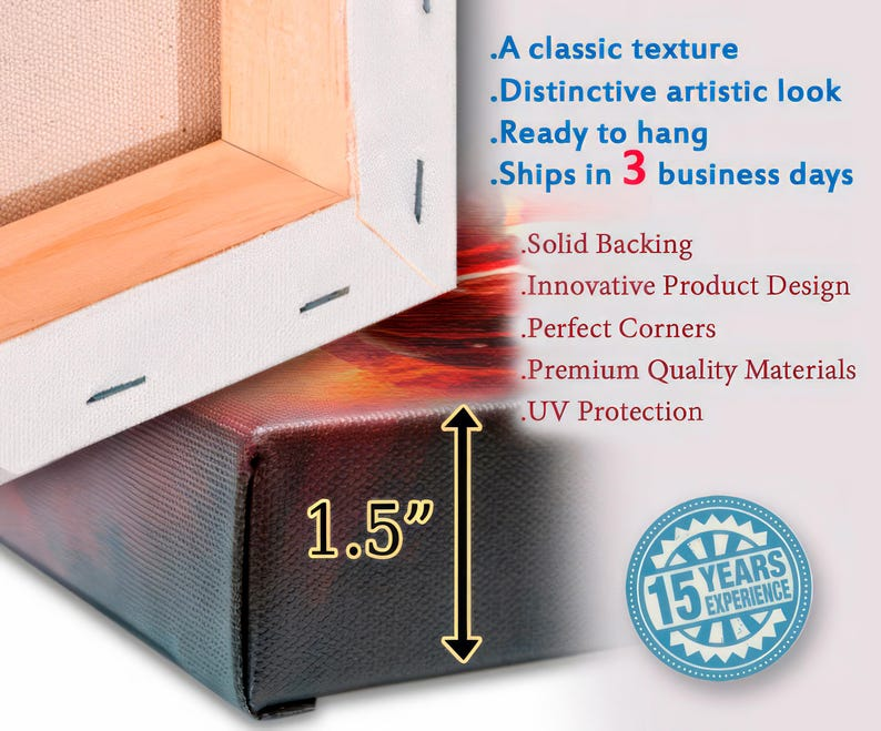 Personalized Photo Canvas Print, Mother's Day Gift