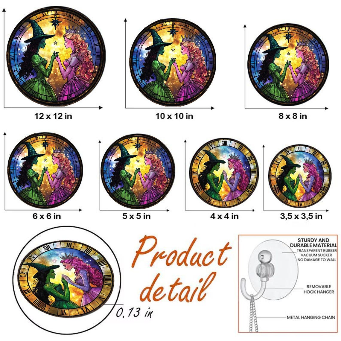 Personalized Birth Month Flowers Suncatcher, Mom Grandma's Garden Glass Art, Mother's Day Gift