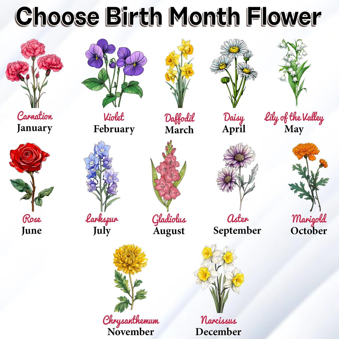 Family Acrylic Suncatcher, Personalized Birth Month Flower Faux Stained Glass,Grandma Garden Suncatcher,Christmas Gift,Grandma Gift,Mom Gift