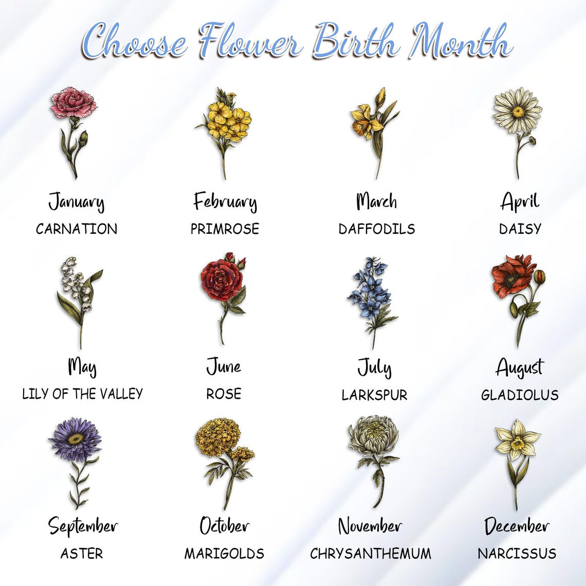 Personalized Grandma's Garden, Stained Glass Suncatcher, Mother Day Gift Nana Birth Month Flower, Gigi Nini Great-grandma gift, Gift for Mom