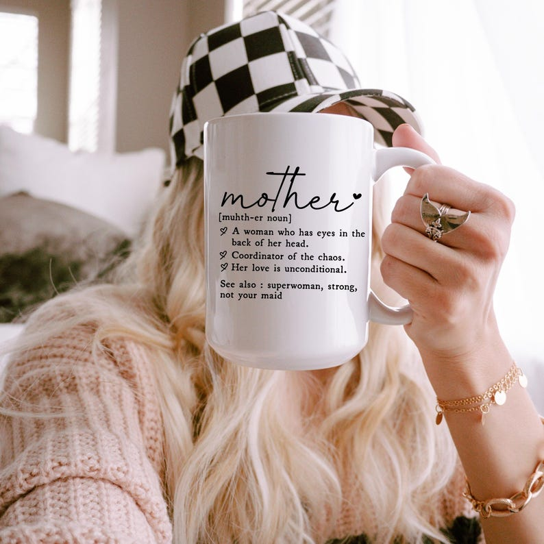 Mother Definition Mug – Funny & Heartfelt Mom Coffee Mug, Perfect Mother’s Day Gift
