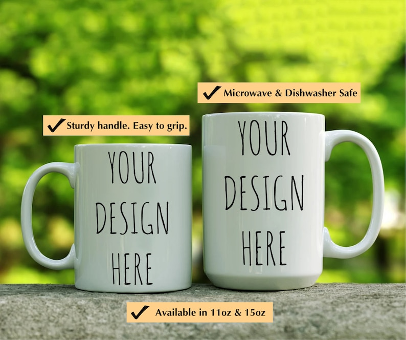 Personalized Mom Mug with Kids Names – Perfect Mother’s Day Gift from Daughter or Son